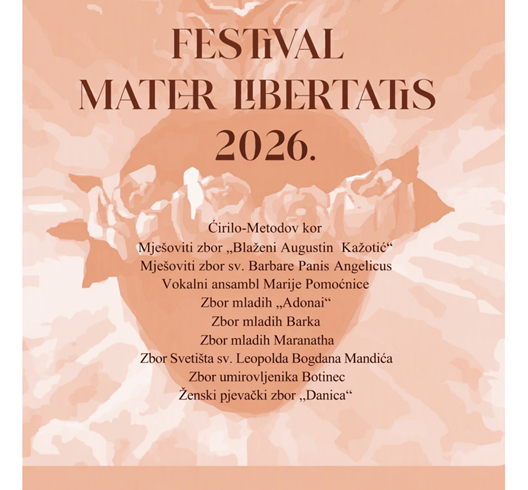 Festival "Mater Libertatis" u crkvi Svete Mati Slobode na Jarunu